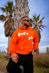 GP Oversized Hoodie - Orange