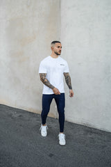 Stretch Chino Spray On Fit - Navy - Gods Plan Clothing