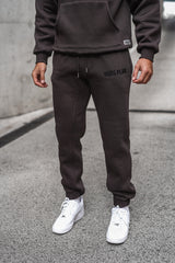 Gods Plan Slim Fit Sweatpants - Brown - Gods Plan Clothing