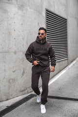 Gods Plan Slim Fit Sweatpants - Brown - Gods Plan Clothing
