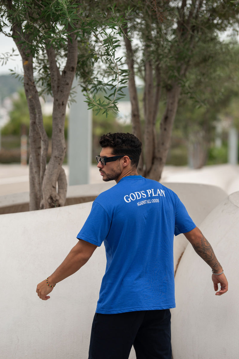 GP Boxy Oversized Tee - Royal Blue