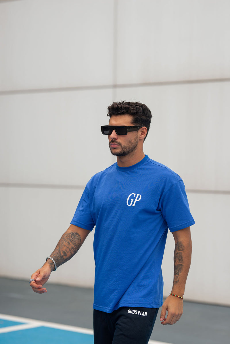 GP Boxy Oversized Tee - Royal Blue