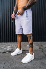 Gods Plan Relaxed Fit Shorts - Lilac - Gods Plan Clothing