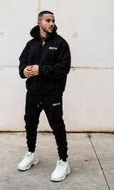 Gods Plan Oversized Hoodie - Black - Gods Plan Clothing