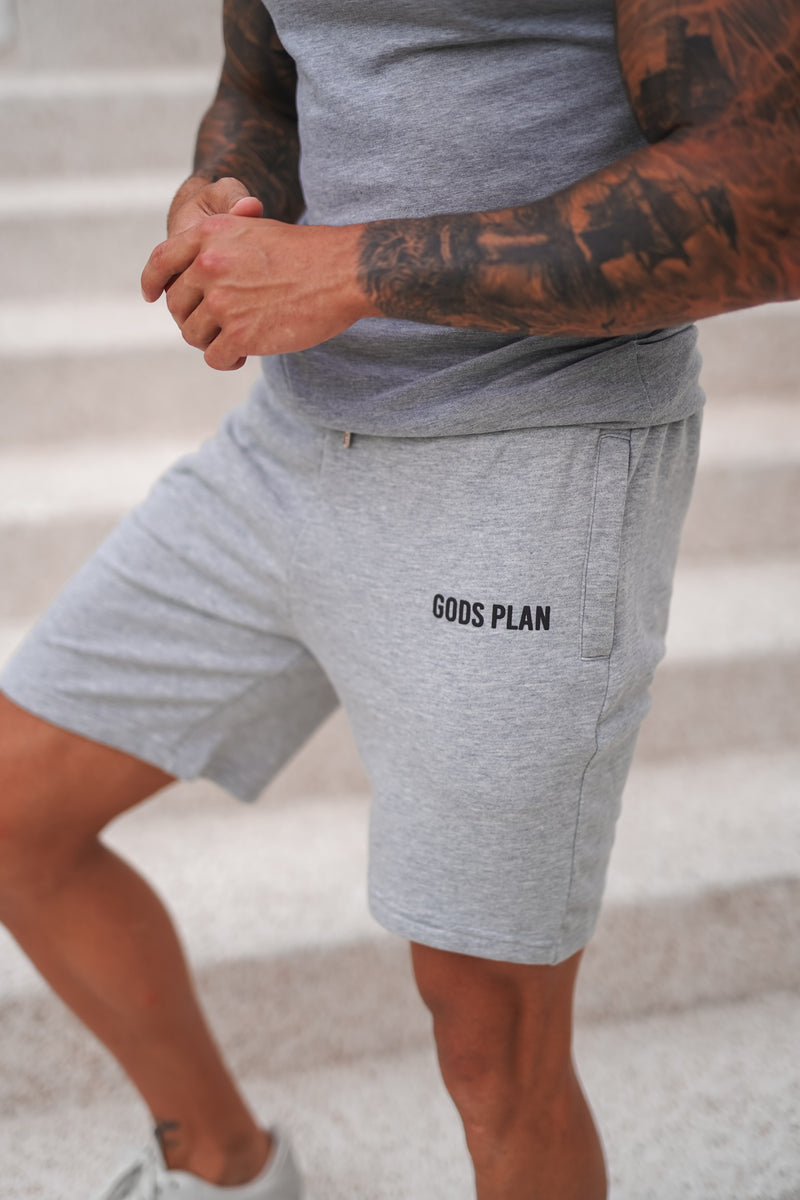 GP Relaxed Fit Shorts - Grey Marl