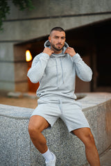 GP Slim Fit Hoodie - Grey Marl