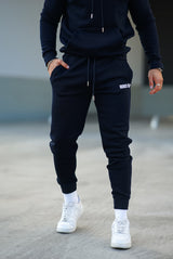 Gods Plan Slim Fit Joggers - Navy