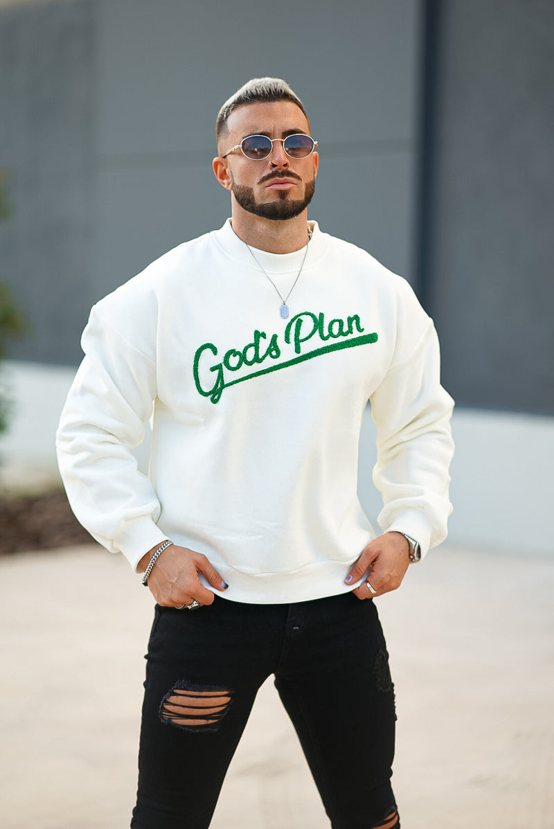 GP Relaxed Fit Sweatshirt - Off White