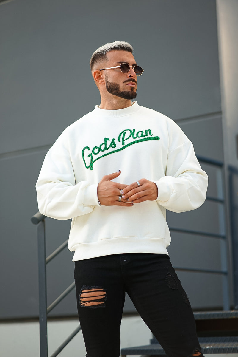 GP Relaxed Fit Sweatshirt - Off White